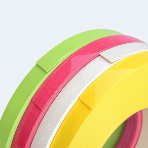 Barvanábytku z PVC dřevo zrna okraje